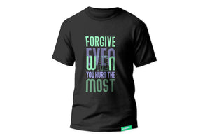 Black Forgiveness Sports Tee